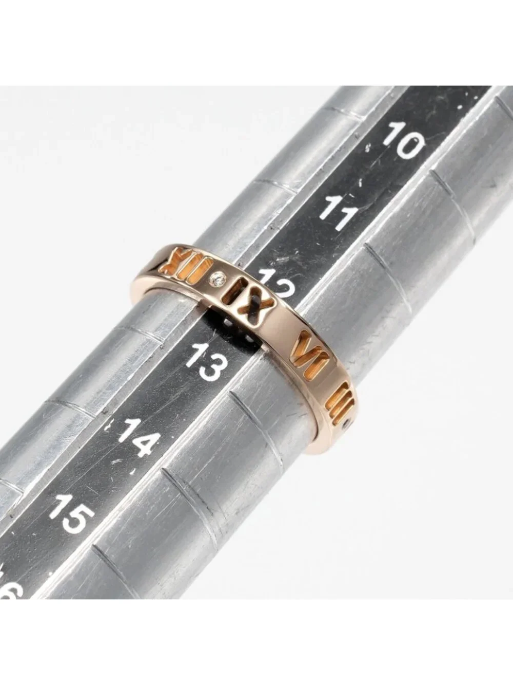 Tiffany & Co Pierced Atlas 18k Yellow Gold Diamond Ring